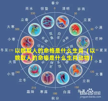 以貌取人的命格是什么生肖（以貌取人的命格是什么生肖动物）