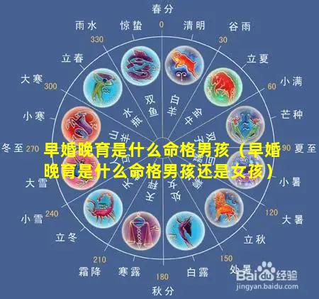 早婚晚育是什么命格男孩（早婚晚育是什么命格男孩还是女孩）